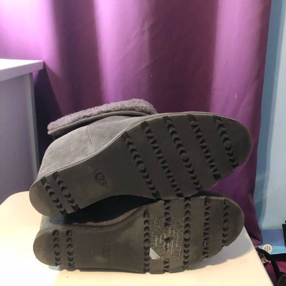 UGG Australia Kyra Granite Suede  boots size 10 - Picture 5 of 13